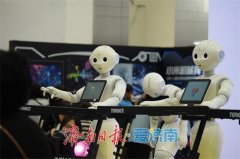 该店人工智能机械人署署长赵冰